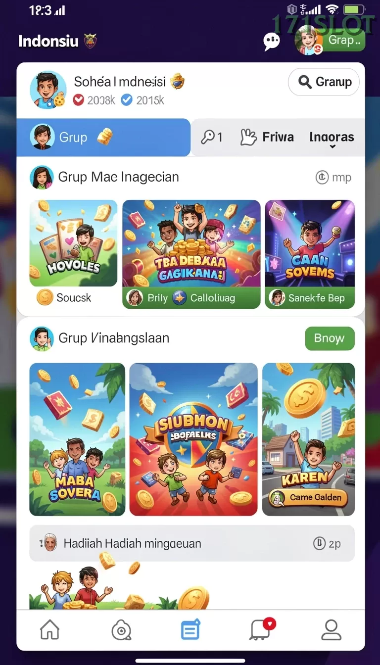 Cuplikan layar F7F7 — halaman utama