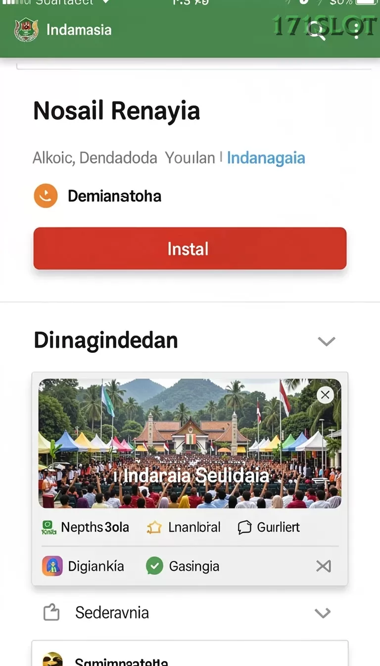 Cuplikan layar F7F7 — menu navigasi